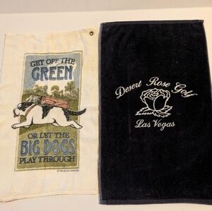 Desert Rose Las Vegas and Big Dog Golf Towels